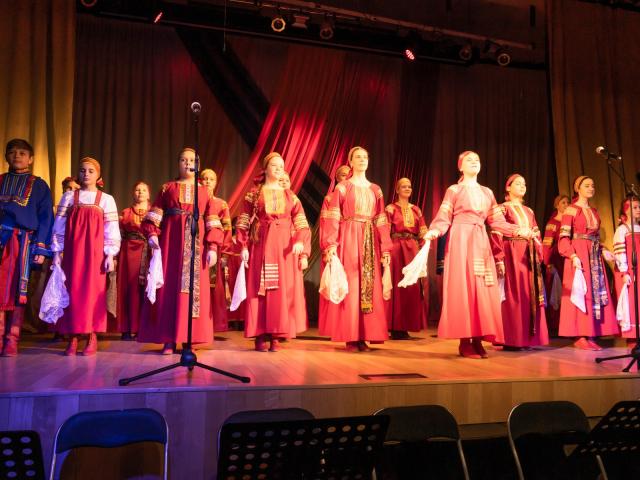 Хор русской песни «Виноград» 10-летний юбилей