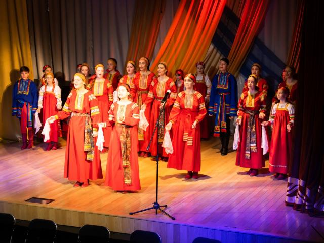 Хор русской песни «Виноград» 10-летний юбилей