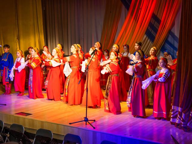 Хор русской песни «Виноград» 10-летний юбилей