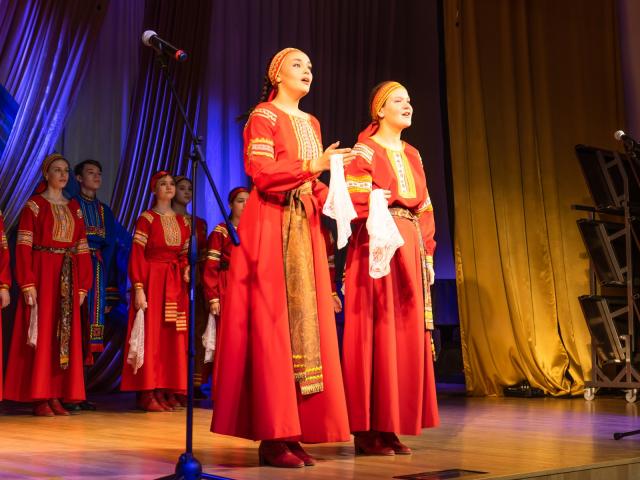 Хор русской песни «Виноград» 10-летний юбилей