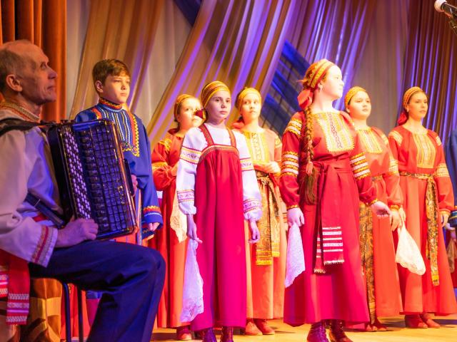 Хор русской песни «Виноград» 10-летний юбилей