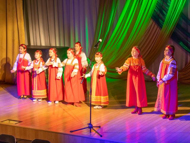 Хор русской песни «Виноград» 10-летний юбилей