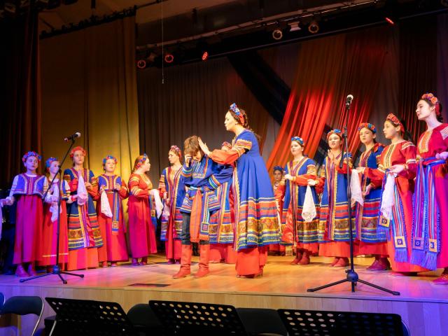 Хор русской песни «Виноград» 10-летний юбилей