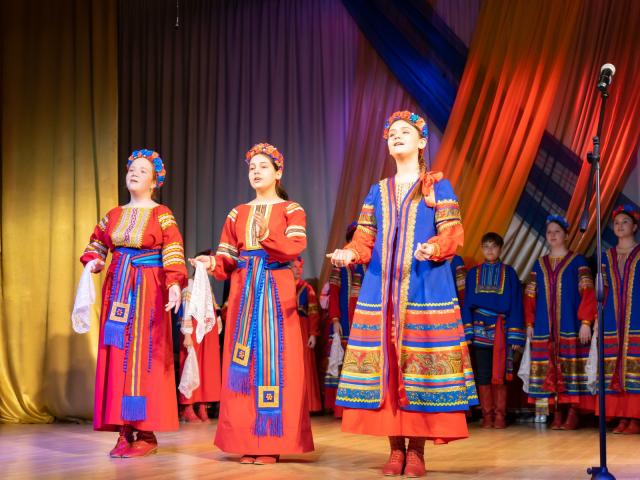 Хор русской песни «Виноград» 10-летний юбилей