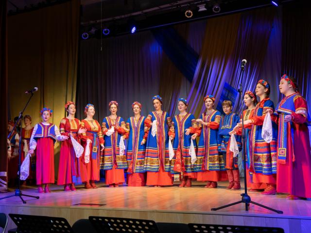Хор русской песни «Виноград» 10-летний юбилей