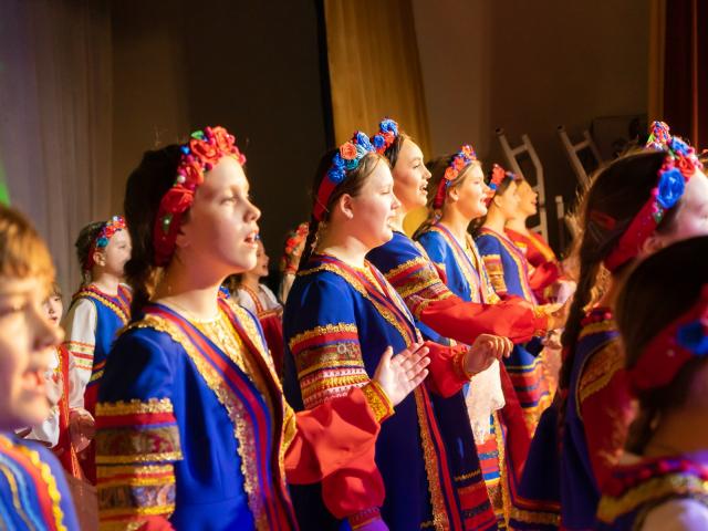 Хор русской песни «Виноград» 10-летний юбилей