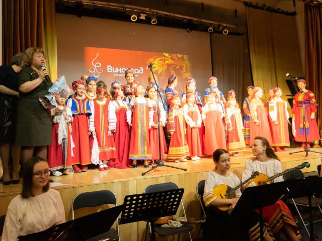 Хор русской песни «Виноград» 10-летний юбилей