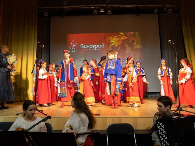 Хор русской песни «Виноград» 10-летний юбилей