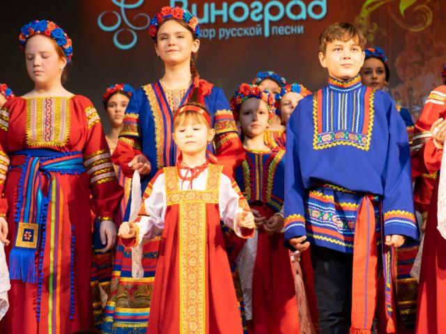 Хор русской песни «Виноград» 10-летний юбилей