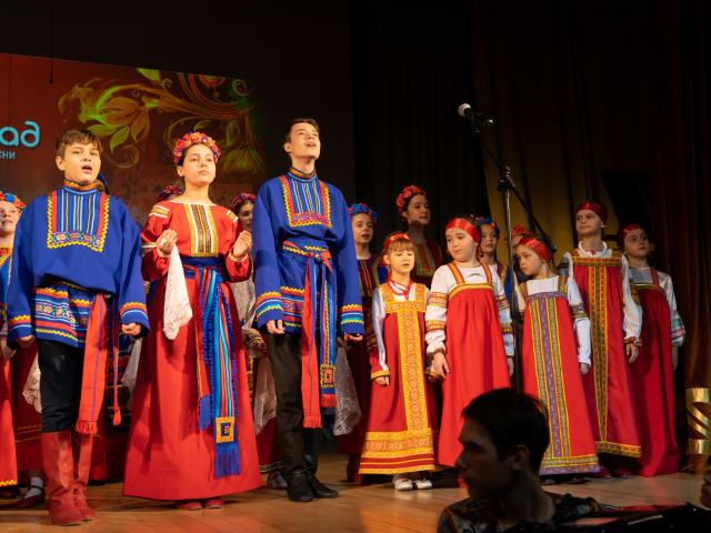 Хор русской песни «Виноград» 10-летний юбилей