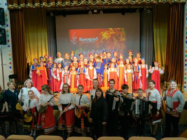 Хор русской песни «Виноград» 10-летний юбилей