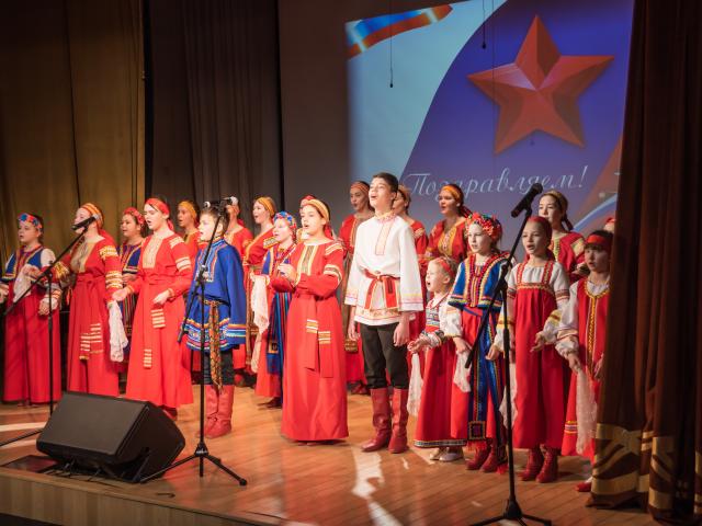 Праздничный концерт, посвященный Дню защитника Отечества