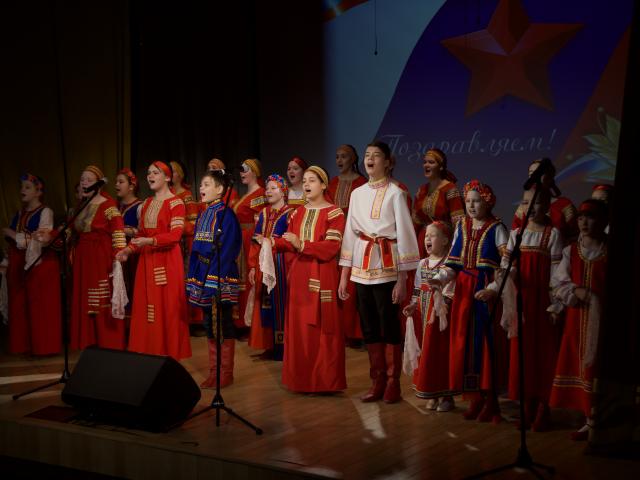Праздничный концерт, посвященный Дню защитника Отечества