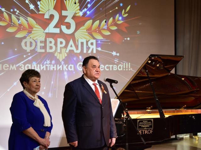 Праздничный концерт, посвященный Дню защитника Отечества