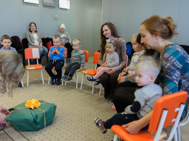 Веселый барабан в гостях у самых маленьких
