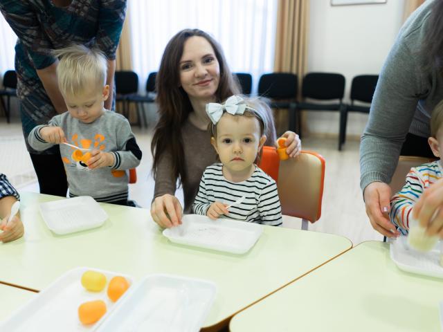 Веселый барабан в гостях у самых маленьких