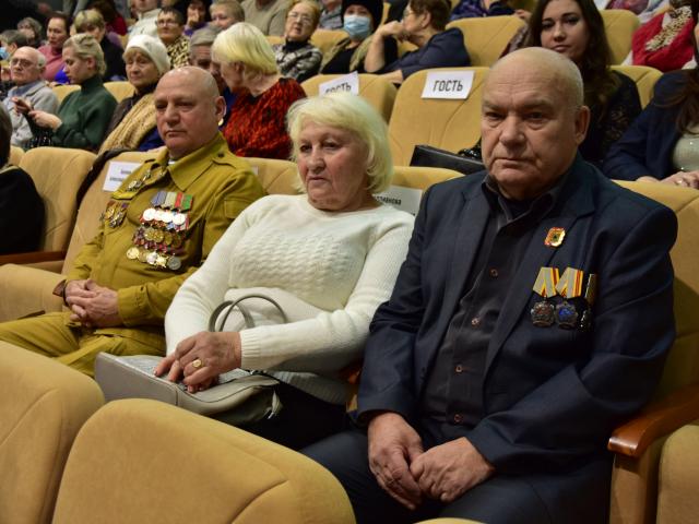 Героев Отечества чествовали в «Камертоне»