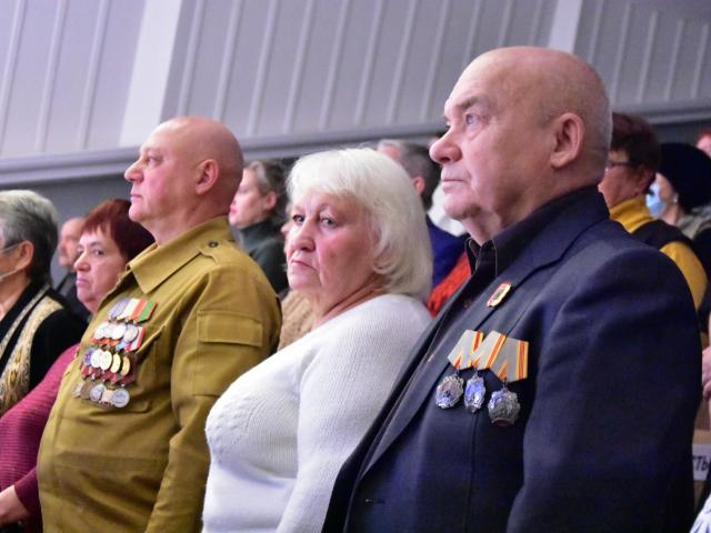 Героев Отечества чествовали в «Камертоне»