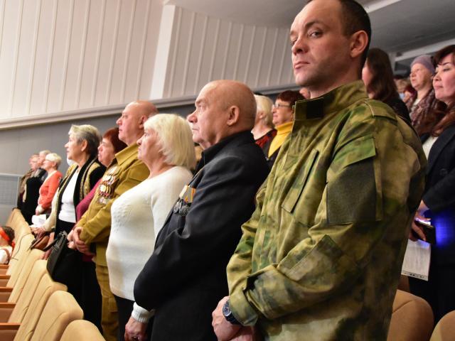Героев Отечества чествовали в «Камертоне»