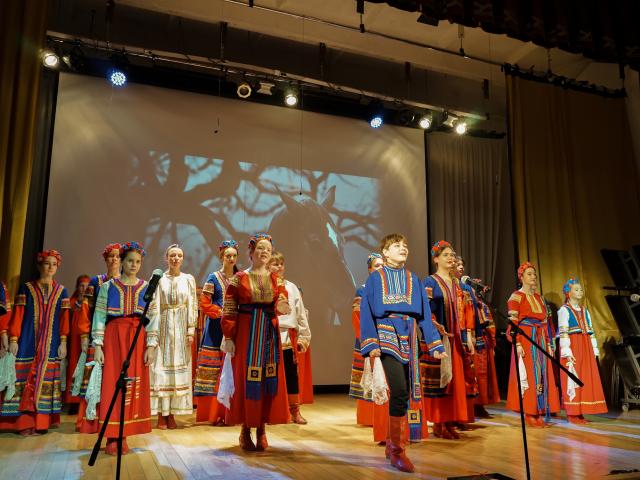 Концерт хора русской песни «Виноград»