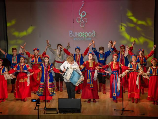 Праздничный концерт ко Дню учителя с Городским советом ветеранов